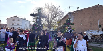 Video reportaje. El traje serrano de Las Majadas, la Cruz de Mayo y la bendición de campos
