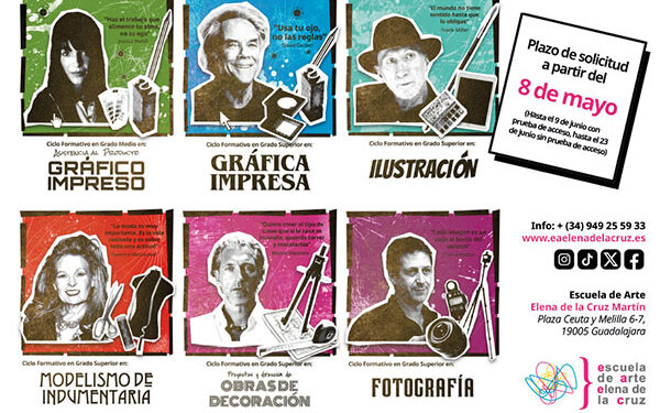 Jornada de puertas abiertas en la Escuela de Arte Elena de la Cruz Martín