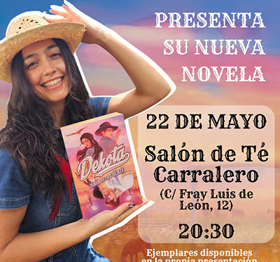Julia de la Fuente presenta su octavo título en Cuenca el próximo 22 de mayo