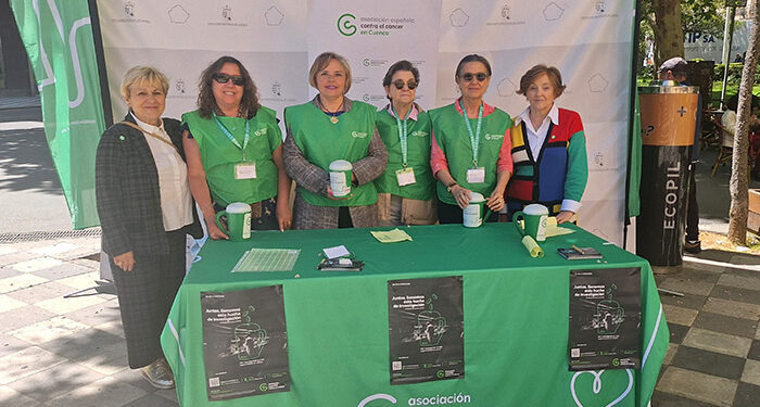La Asociación Española contra el Cáncer en Cuenca sale a la calle para pedir a la sociedad su colaboración y superar el 70% de supervivencia en cáncer 1 La Asociación Española contra el Cáncer en Cuenca sale a la calle para pedir a la sociedad su colaboración y superar el 70% de supervivencia en cáncer