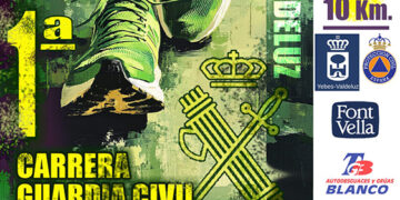 La Comandancia de Guadalajara organiza la I Carrera Popular de la Guardia Civil
