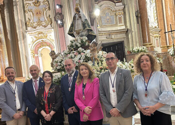 La Corporación municipal cumplimenta un año más el voto en honor a la Virgen de la Luz La Corporación municipal cumplimenta un año más el voto en honor a la Virgen de la Luz