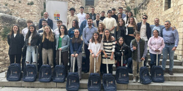 La Diputación de Cuenca homenajea a los jóvenes deportistas becados de la provincia