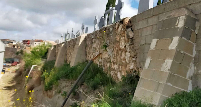 La Diputación de Guadalajara aprueba una inversión de 600.000 euros para estabilizar el muro del cementerio de Driebes 1 La Diputación de Guadalajara aprueba una inversión de 600.000 euros para estabilizar el muro del cementerio de Driebes
