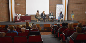 La Feria del Libro Cuenca Lee lleva a Ignacio Martínez de Pisón a Tarancón en una jornada marcada por la lluvia