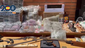 La Policía Nacional desmantela una organización criminal dedicada al tráfico de sustancias estupefacientes que operaba en un pequeño pueblo de Guadalajara