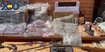 La Policía Nacional desmantela una organización criminal dedicada al tráfico de sustancias estupefacientes que operaba en un pequeño pueblo de Guadalajara