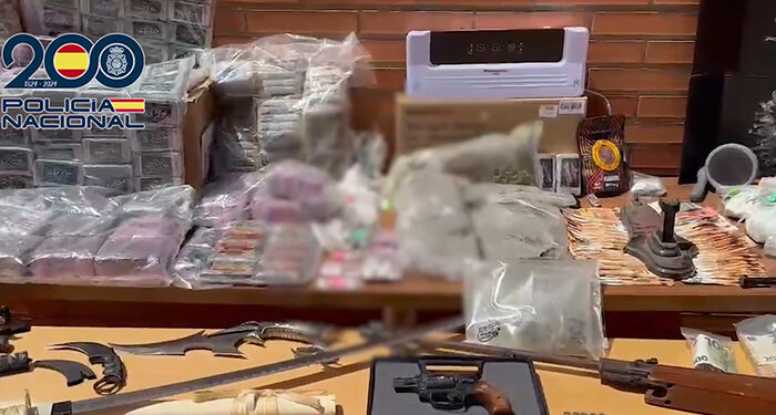 La Policía Nacional desmantela una organización criminal dedicada al tráfico de sustancias estupefacientes que operaba en un pequeño pueblo de Guadalajara