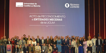 La UCLM reconoce a medio centenar de entidades mecenas de la institución académica
