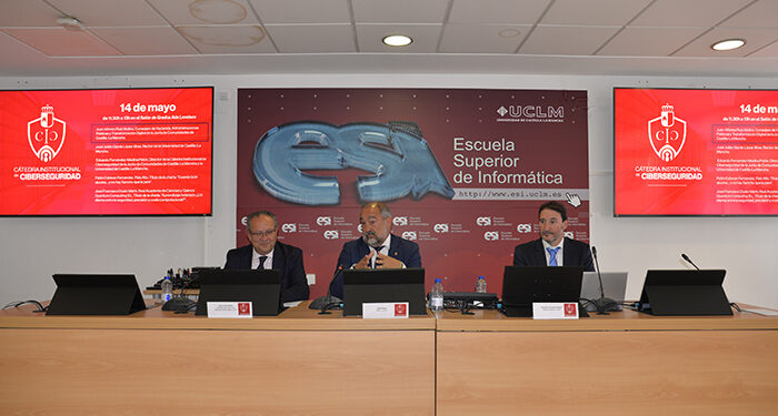 La UCLM y el Gobierno regional refuerzan su compromiso con la seguridad digital a través de la Cátedra de Ciberseguridad