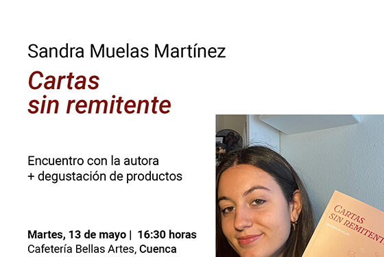 La estudiante de la UCLM Sandra Muelas presenta la obra “Cartas sin remitente” en el campus de Cuenca