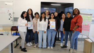 Las alumnas del curso de Atención Sociosanitaria de Cáritas Diocesana Sigüenza-Guadalajara, a pocos días de comenzar sus prácticas