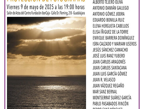 Llega la XV edición del Muéstrate de la Agrupación Fotográfica de Guadalajara 1 Llega la XV edición del Muéstrate de la Agrupación Fotográfica de Guadalajara