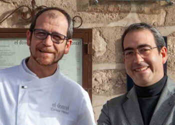 Los hermanos Enrique y Eduardo Pérez, del Restaurante El Doncel, por Guadalajara y Santiago Peñaranda por Cuenca, premios CECAM 2025