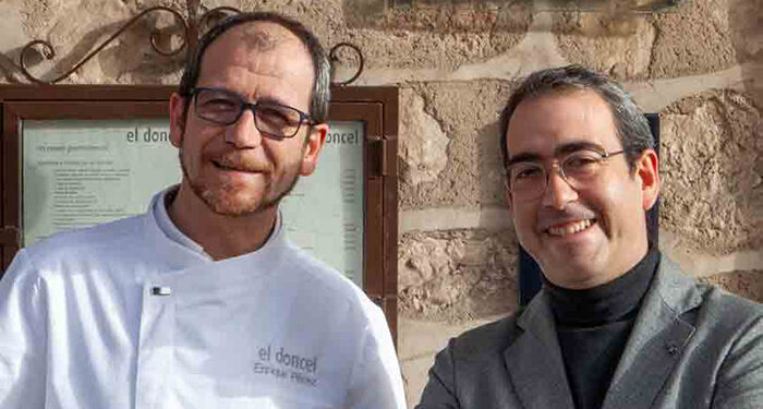 Los hermanos Enrique y Eduardo Pérez, del Restaurante El Doncel, por Guadalajara y Santiago Peñaranda por Cuenca, premios CECAM 2025