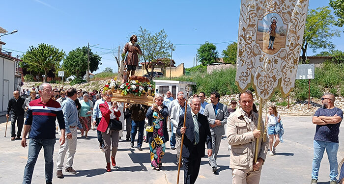 Málaga del Fresno celebra San Isidro Labrador 1 Málaga del Fresno celebra San Isidro