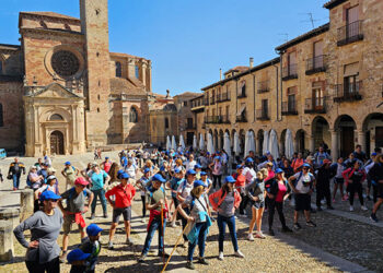 Más de 150 personas se dan cita en Sigüenza en una nueva cita del programa ‘7000PasosX’
