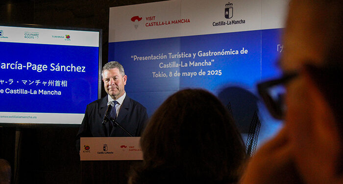Page remarca el “esencial” legado patrimonial de Castilla-La Mancha para promocionar la región ante profesionales turísticos en Japón