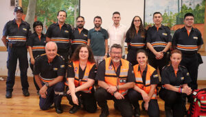 Placa al mérito regional para Protección Civil Cabanillas