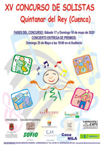 Quintanar del Rey acoge el sábado el XV Concurso Regional de Solistas
