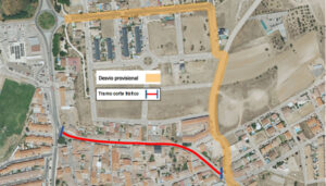 Transportes avanza en la mejora del firme de la N-320 en Torrejón del Rey con un presupuesto de más de 400.000 euros