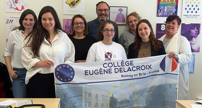 Un grupo de profesoras francesas del programa Erasmus se interesan por las acciones municipales de Igualdad de Guadalajara