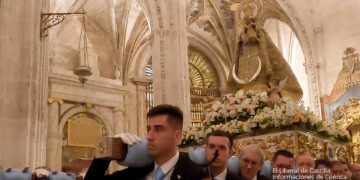 75 Aniversario de la Coronación de la Virgen de la Luz. Procesión en la Catedral