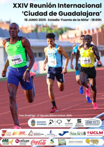 Atletas de más de 25 países participan en la XXIV Reunión Internacional de Atletismo ‘Ciudad de Guadalajara’