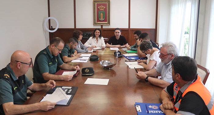 Ayuntamiento de Cabanillas, Junta y Gobierno central diseñan el dispositivo de seguridad de las próximas Fiestas
