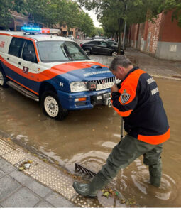 Azuqueca acumuló 21 de las 30 incidencias registradas por las tormentas del martes