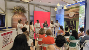 Brihuega presenta su programa de actos de 2025 para la Floración de la Lavanda en la Gran Vía de Madrid