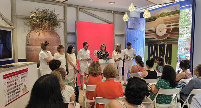 Brihuega presenta su programa de actos de 2025 para la Floración de la Lavanda en la Gran Vía de Madrid