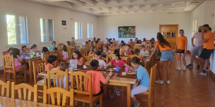 El Albergue Fuente de las Tablas comienza con la XXIII edición de los Campamentos de Verano que tendrán 342 niños 1 CAMPAMENTOS 1