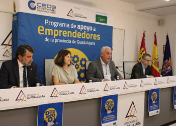 CEOE-Cepyme Guadalajara y la Diputación provincial presentan la octava edición del Programa de Apoyo a Emprendedores de Guadalajara