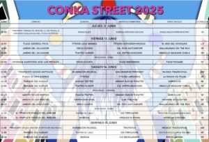 CONKA STREET 12 13 14 Y 15 JUNIO