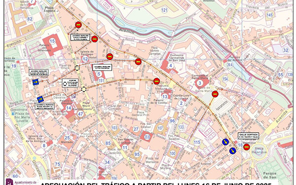 Corte de tráfico en Ingeniero Mariño por obras de mejora del firme