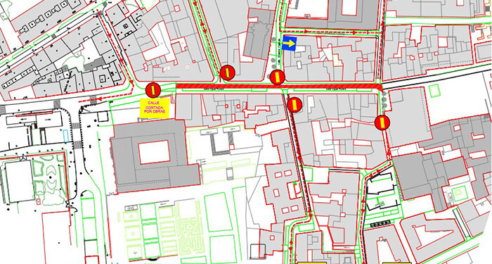 Corte de tráfico este miércoles 18 de junio en Miguel Fluiters en la última fase de la obra