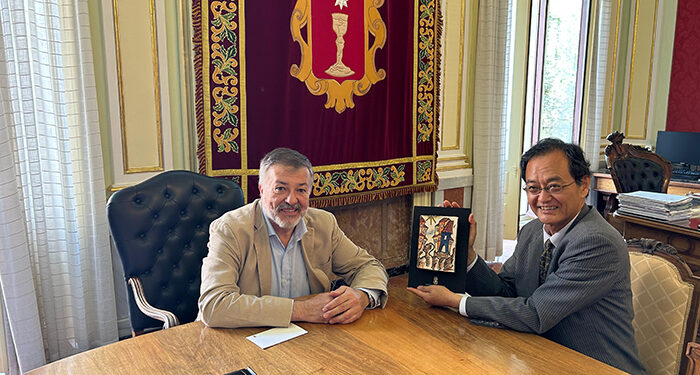 Darío Dolz pone en valor con el embajador de Japón la instalación de empresas niponas y la importancia del turismo