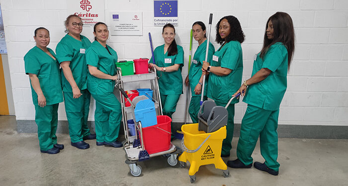 Diez plazas para el curso de Limpieza que ofrecerá Cáritas Diocesana Sigüenza-Guadalajara en agosto