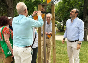El Árbol de los Donantes del Parque de la Concordia vuelve a recordarnos que donar es dar vida