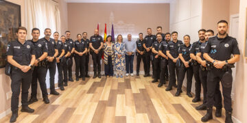 El Ayuntamiento de Guadalajara da la bienvenida a los 17 nuevos agentes de Policía Local en prácticas