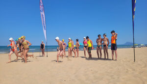 El Club Guardavidas Cuenca desarrolla con éxito en Piles el VI Campus Provincial de Salvamento y Socorrismo en Playa