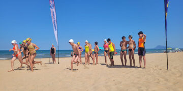 El Club Guardavidas Cuenca desarrolla con éxito en Piles el VI Campus Provincial de Salvamento y Socorrismo en Playa