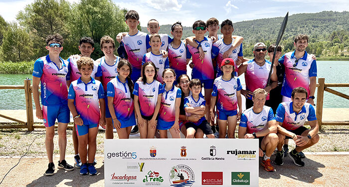 El Club Piragüismo Cuenca se proclama subcampeón de la IV Regata de Pareja