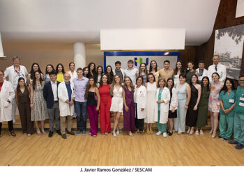 El Hospital de Guadalajara celebra la despedida a 35 estudiantes de Guadalajara que han finalizado sus estudios de Medicina en la UAH El Hospital de Guadalajara celebra la despedida a 35 estudiantes de Guadalajara que han finalizado sus estudios de Medicina en la UAH
