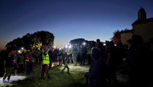 El II Circuito de Senderismo Diputación de Cuenca celebra su primera ruta nocturna en Valdeolivas con notable éxito 2 El II Circuito de Senderismo Diputación de Cuenca celebra su primera ruta nocturna en Valdeolivas con notable éxito
