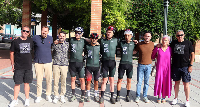 “El Motor de tus Pasos” inicia su segundo reto Cabanillas-Montpellier en bicicleta 1 “El Motor de tus Pasos” inicia su segundo reto Cabanillas-Montpellier en bicicleta