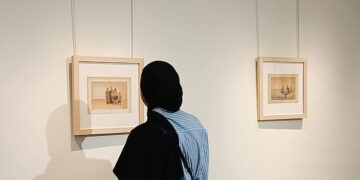 El artista e investigador de la UCLM Youssef Taki expone su obra sobre el exilio y las migraciones en el Colegio de España en París