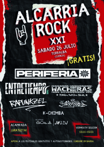 El festival Alcarria Rock celebra su XXI edición con entrada y acampada gratuitas en Torralba 