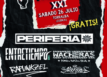 El festival Alcarria Rock celebra su XXI edición con entrada y acampada gratuitas en Torralba